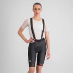SPORTFUL Cyklistické nohavice krátke s trakmi - FIANDRE - čierna SPORTFUL Cyklistické nohavice krátke s trakmi - FIANDRE - čierna