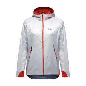 GORE Cyklistická vetruodolná bunda - R5 GTX INFINIUM™ WMN - biela/oranžová GORE Cyklistická vetruodolná bunda - R5 GTX INFINIUM™ WMN - biela/oranžová