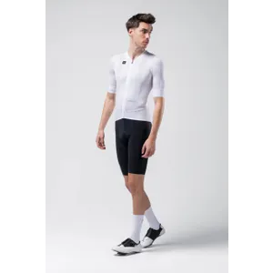 GOBIK Cyklistický dres s krátkym rukávom - CARRERA 2.0 - biela GOBIK Cyklistický dres s krátkym rukávom - CARRERA 2.0 - biela