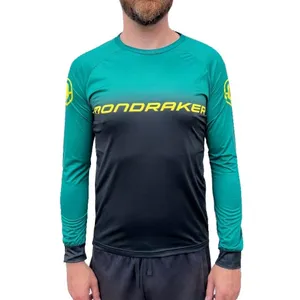 Pánsky cyklistický dres s dlhým rukávom MONDRAKER Enduro Trail Jersey long, british racing green black yellow Pánsky cyklistický dres s dlhým rukávom MONDRAKER Enduro Trail Jersey long, british racing green black yellow