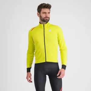 SPORTFUL Cyklistická zateplená bunda - FIANDRE - žltá SPORTFUL Cyklistická zateplená bunda - FIANDRE - žltá