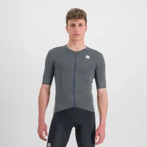 SPORTFUL Cyklistický dres s krátkym rukávom - MONOCROM - antracitová SPORTFUL Cyklistický dres s krátkym rukávom - MONOCROM - antracitová
