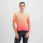 SPORTFUL Cyklistický dres s krátkym rukávom - ROCKET - oranžová/béžová SPORTFUL Cyklistický dres s krátkym rukávom - ROCKET - oranžová/béžová