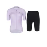 RIVANELLE Cyklistický krátky dres a krátke nohavice - VICTORIOUS ELITE - čierna/fialová RIVANELLE Cyklistický krátky dres a krátke nohavice - VICTORIOUS ELITE - čierna/fialová