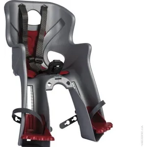 Šport a outdoor | Cyklistika | Detské sedačky - Bellelli Rabbit Handlefix predná sivá/červená Šport a outdoor | Cyklistika | Detské sedačky - Bellelli Rabbit Handlefix predná sivá/červená