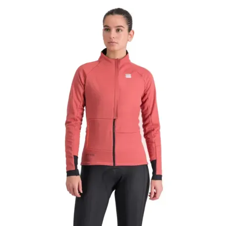 Dámska cyklistická bunda SPORTFUL Super w jacket, dusty red Dámska cyklistická bunda SPORTFUL Super w jacket, dusty red