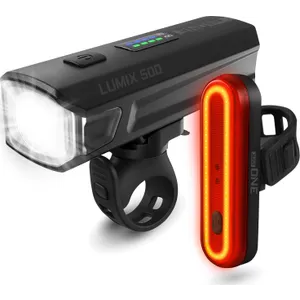 Šport a outdoor | Cyklistika | Cyklodoplnky | Svetlá - One Lumix 500 Sada Šport a outdoor | Cyklistika | Cyklodoplnky | Svetlá - One Lumix 500 Sada