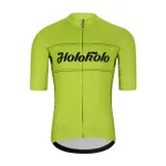 HOLOKOLO Cyklistický dres s krátkym rukávom - GEAR UP - žltá HOLOKOLO Cyklistický dres s krátkym rukávom - GEAR UP - žltá