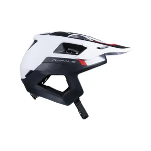 KENNY Cyklistická prilba - RAFALE - biela/červená KENNY Cyklistická prilba - RAFALE - biela/červená