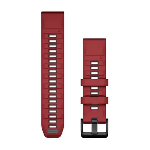 GARMIN remienok - QUICKFIT 22 - červená/čierna GARMIN remienok - QUICKFIT 22 - červená/čierna