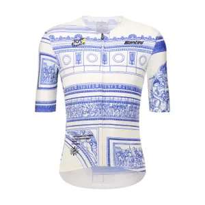 SANTINI Cyklistický dres s krátkym rukávom - ARRIVÉE ARC DE TRIOMPHE TDF26 SANTINI Cyklistický dres s krátkym rukávom - ARRIVÉE ARC DE TRIOMPHE TDF26