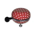 BASIL zvonček - POLKADOT BIG BELL - červená/biela BASIL zvonček - POLKADOT BIG BELL - červená/biela