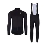 HOLOKOLO Cyklistická zimná bunda a nohavice - CLASSIC - čierna HOLOKOLO Cyklistická zimná bunda a nohavice - CLASSIC - čierna