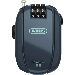 Šport a outdoor | Cyklistika | Cyklodoplnky | Zámky - ABUS Combiflex StopOver Midnight blue 65 Šport a outdoor | Cyklistika | Cyklodoplnky | Zámky - ABUS Combiflex StopOver Midnight blue 65