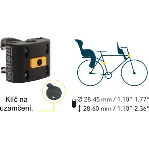 Šport a outdoor | Cyklistika | Cyklodoplnky | Detské sedačky | Príslušenstvo - Upevňovací systém k sedačkám na bicykel, B,FIX Šport a outdoor | Cyklistika | Cyklodoplnky | Detské sedačky | Príslušenstvo - Upevňovací systém k sedačkám na bicykel, B,FIX