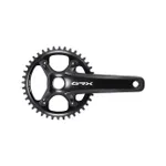 SHIMANO kľuky s prevodníkom - GRX RX810-1 172,5mm 40 - čierna SHIMANO kľuky s prevodníkom - GRX RX810-1 172,5mm 40 - čierna