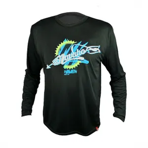 HAVEN Cyklistický dres s dlhým rukávom letný - NAVAHO LONG MTB - biela/čierna HAVEN Cyklistický dres s dlhým rukávom letný - NAVAHO LONG MTB - biela/čierna