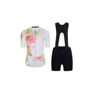 RIVANELLE Cyklistický krátky dres a krátke nohavice - FLOWERY LADY - viacfarebná/čierna RIVANELLE Cyklistický krátky dres a krátke nohavice - FLOWERY LADY - viacfarebná/čierna