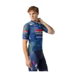CASTELLI Cyklistický dres s krátkym rukávom - COMPETIZIONE 4 TEAM SOUDAL QUICK-STEP 2026 - modrá/zelená CASTELLI Cyklistický dres s krátkym rukávom - COMPETIZIONE 4 TEAM SOUDAL QUICK-STEP 2026 - modrá/zelená