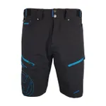HAVEN Cyklistické nohavice krátke bez trakov - NAVAHO SHORTY - modrá/čierna HAVEN Cyklistické nohavice krátke bez trakov - NAVAHO SHORTY - modrá/čierna