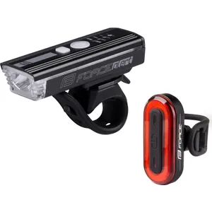 Šport a outdoor | Cyklistika | Cyklodoplnky | Svetlá - Force Futuro sada USB predné + zadné Šport a outdoor | Cyklistika | Cyklodoplnky | Svetlá - Force Futuro sada USB predné + zadné