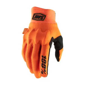 100% SPEEDLAB Cyklistické rukavice dlhoprsté - COGNITO - oranžová/čierna 100% SPEEDLAB Cyklistické rukavice dlhoprsté - COGNITO - oranžová/čierna