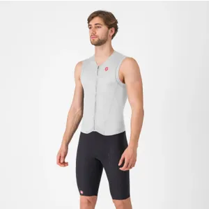 CASTELLI Cyklistická kombinéza - FREE SANREMO 3 - biela/čierna CASTELLI Cyklistická kombinéza - FREE SANREMO 3 - biela/čierna