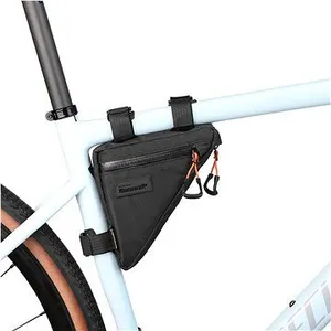 Šport a outdoor | Cyklistika | Cyklodoplnky | Tašky - Rhinowalk Taška do rámu BHD0019, čierna Šport a outdoor | Cyklistika | Cyklodoplnky | Tašky - Rhinowalk Taška do rámu BHD0019, čierna