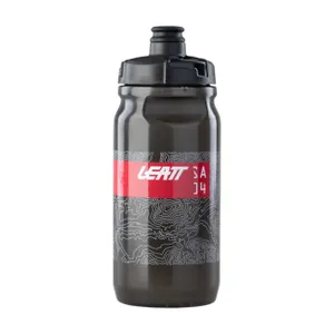 LEATT Cyklistická fľaša na vodu - DUOVALVE 600ML - čierna LEATT Cyklistická fľaša na vodu - DUOVALVE 600ML - čierna