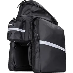 Šport a outdoor | Cyklistika | Cyklodoplnky | Tašky - Rhinowalk taška pod sedlo na nosič RK6100B 30 l čierna Šport a outdoor | Cyklistika | Cyklodoplnky | Tašky - Rhinowalk taška pod sedlo na nosič RK6100B 30 l čierna