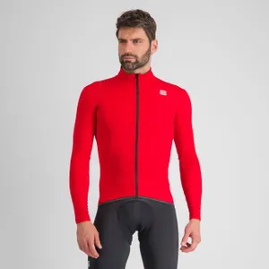 SPORTFUL Cyklistická vetruodolná bunda - FIANDRE LIGHT - červená SPORTFUL Cyklistická vetruodolná bunda - FIANDRE LIGHT - červená