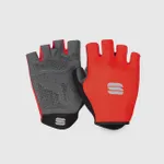 SPORTFUL Cyklistické rukavice krátkoprsté - RACE - červená SPORTFUL Cyklistické rukavice krátkoprsté - RACE - červená