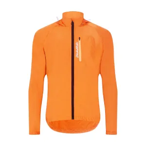 HOLOKOLO Cyklistická vodeodolná pláštenka - WIND/RAIN - oranžová HOLOKOLO Cyklistická vodeodolná pláštenka - WIND/RAIN - oranžová