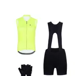 RIVANELLE Cyklistický mega set - PURE - čierna/žltá RIVANELLE Cyklistický mega set - PURE - čierna/žltá