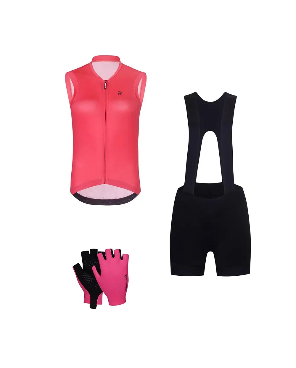 RIVANELLE Cyklistický mega set - PURE - ružová/čierna RIVANELLE Cyklistický mega set - PURE - ružová/čierna