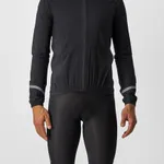 CASTELLI Cyklistická vodeodolná pláštenka - EMERGENCY RAIN 2 - čierna CASTELLI Cyklistická vodeodolná pláštenka - EMERGENCY RAIN 2 - čierna