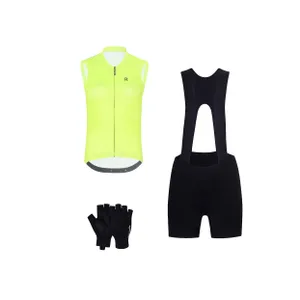 RIVANELLE Cyklistický mega set - PURE - čierna/žltá RIVANELLE Cyklistický mega set - PURE - čierna/žltá