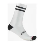 CASTELLI Cyklistické ponožky klasické - ORIGINALE 18 - biela/čierna CASTELLI Cyklistické ponožky klasické - ORIGINALE 18 - biela/čierna