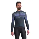 Pánsky cyklistický dres s dlhým rukávom SPORTFUL Flow supergiara thermal jersey, galaxy blue black Pánsky cyklistický dres s dlhým rukávom SPORTFUL Flow supergiara thermal jersey, galaxy blue black
