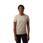 FOX Cyklistické tričko s krátkym rukávom - HINKLEY LADY - béžová FOX Cyklistické tričko s krátkym rukávom - HINKLEY LADY - béžová