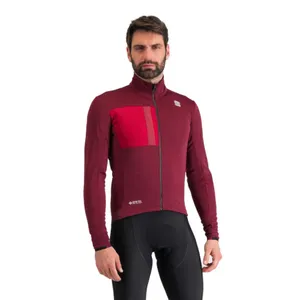 Pánska cyklistická bunda SPORTFUL Super jacket, red wine Pánska cyklistická bunda SPORTFUL Super jacket, red wine