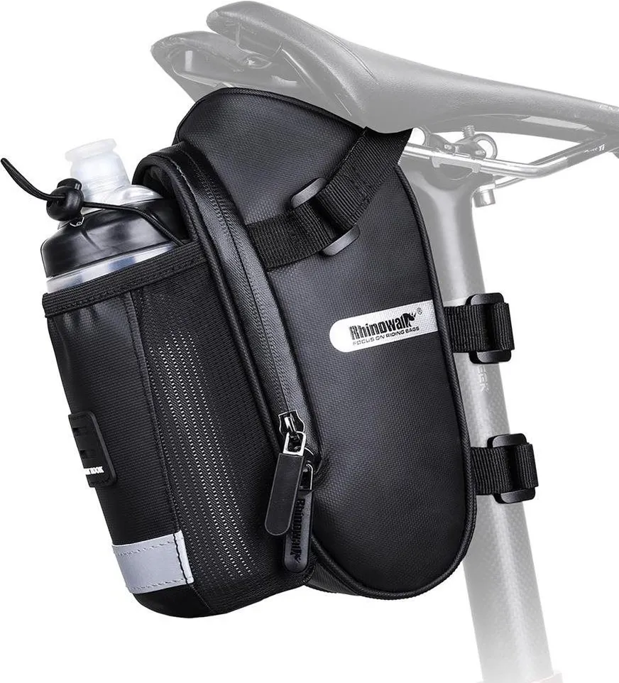 Šport a outdoor | Cyklistika | Cyklodoplnky | Tašky - Rhinowalk Bike taška za sedlo s držiakom na fľašu Šport a outdoor | Cyklistika | Cyklodoplnky | Tašky - Rhinowalk Bike taška za sedlo s držiakom na fľašu