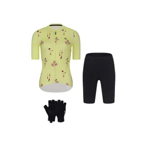 RIVANELLE Cyklistický mega set - METTLE LADY - žltá/čierna RIVANELLE Cyklistický mega set - METTLE LADY - žltá/čierna