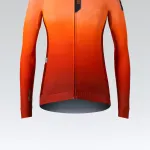 GOBIK Cyklistický dres s dlhým rukávom zimný - HYDER W - oranžová GOBIK Cyklistický dres s dlhým rukávom zimný - HYDER W - oranžová
