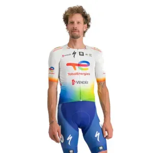 Pánsky cyklistický dres s krátkym rukávom SPORTFUL Te bomber jersey, white Pánsky cyklistický dres s krátkym rukávom SPORTFUL Te bomber jersey, white