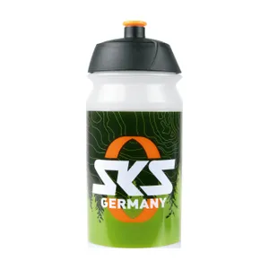 SKS Cyklistická fľaša na vodu - ORGANIC DRINKING BOTTLE - biela/zelená SKS Cyklistická fľaša na vodu - ORGANIC DRINKING BOTTLE - biela/zelená