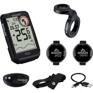 Šport a outdoor | Cyklistika | Cyklocomputery a navigácie | Cyklocomputery - Sigma Rox 4.0 Endurance Sensor Sada čierna Šport a outdoor | Cyklistika | Cyklocomputery a navigácie | Cyklocomputery - Sigma Rox 4.0 Endurance Sensor Sada čierna