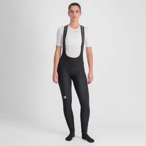 SPORTFUL Cyklistické nohavice dlhé s trakmi - BODYFIT CLASSIC - čierna SPORTFUL Cyklistické nohavice dlhé s trakmi - BODYFIT CLASSIC - čierna