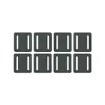 SKS náhradný diel - BARBAG SPACER SET - čierna SKS náhradný diel - BARBAG SPACER SET - čierna