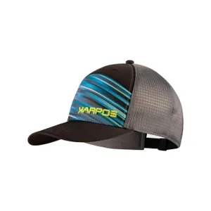 KARPOS Cyklistická čiapka - SPASSO - šedá/čierna/modrá/žltá KARPOS Cyklistická čiapka - SPASSO - šedá/čierna/modrá/žltá